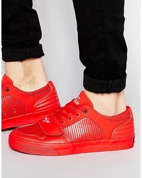 rote Leder Turnschuhe von Creative Recreation