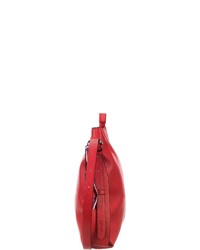 rote Leder Umhängetasche von Esprit