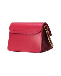 rote Leder Umhängetasche von Givenchy