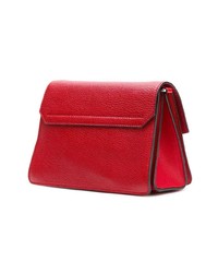 rote Leder Umhängetasche von Givenchy