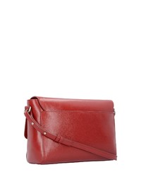 rote Leder Umhängetasche von Mandarina Duck