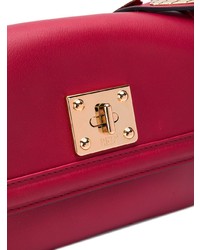 rote Leder Umhängetasche von RED Valentino