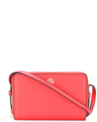 rote Leder Umhängetasche von Tory Burch