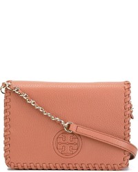 rote Leder Umhängetasche von Tory Burch