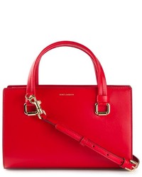 rote Lederhandtasche von Dolce & Gabbana