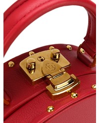 rote Lederhandtasche von Luis Negri