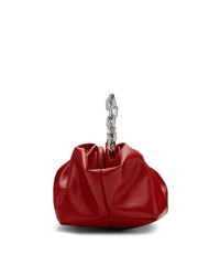 rote Lederhandtasche von MARQUES ALMEIDA