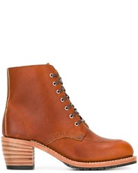 rote Lederstiefel von Red Wing Shoes