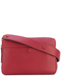 rote Ledertaschen von Anya Hindmarch