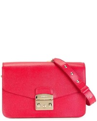 rote Ledertaschen von Furla