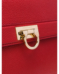 rote Ledertaschen von Salvatore Ferragamo