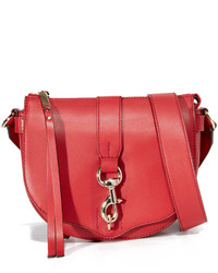 rote Ledertaschen von Rebecca Minkoff