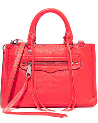 rote Ledertaschen von Rebecca Minkoff