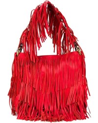 rote Ledertaschen von Roberto Cavalli