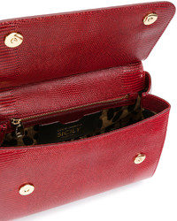 rote Ledertaschen von Dolce & Gabbana