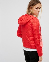 rote leichte Jacke von Pull&Bear