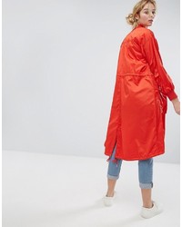 rote leichte Jacke von Monki