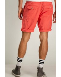 rote Leinen Shorts von GARCIA