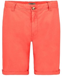 rote Leinen Shorts von GARCIA