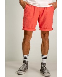 rote Leinen Shorts von GARCIA