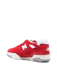 rote niedrige Sneakers von New Balance