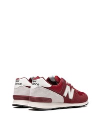 rote niedrige Sneakers von New Balance