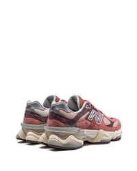 rote niedrige Sneakers von New Balance