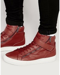 rote niedrige Sneakers von Aldo