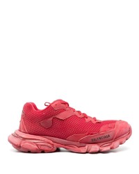 rote niedrige Sneakers von Balenciaga