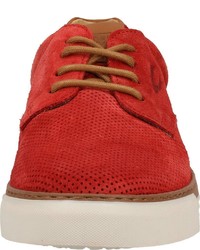 rote niedrige Sneakers von camel active