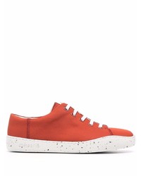 rote niedrige Sneakers von Camper