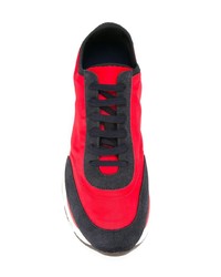 rote niedrige Sneakers von Marni