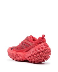 rote niedrige Sneakers von Balenciaga