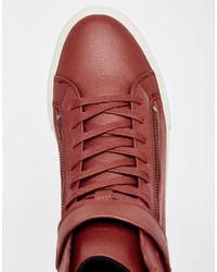 rote niedrige Sneakers von Aldo