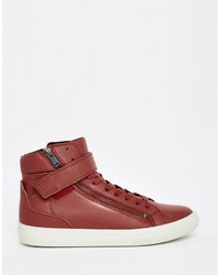 rote niedrige Sneakers von Aldo