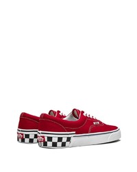 rote niedrige Sneakers von Vans