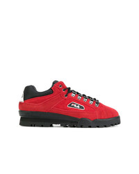 rote niedrige Sneakers von Fila