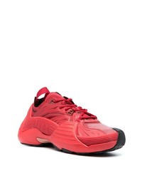 rote niedrige Sneakers von Lanvin