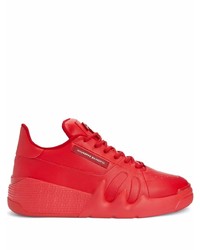rote niedrige Sneakers von Giuseppe Zanotti
