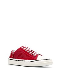 rote niedrige Sneakers von Marni