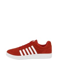 rote niedrige Sneakers von K-Swiss