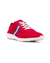 rote niedrige Sneakers von Tommy Hilfiger