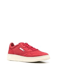 rote niedrige Sneakers von AUTRY