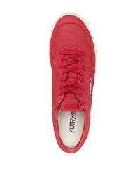 rote niedrige Sneakers von AUTRY