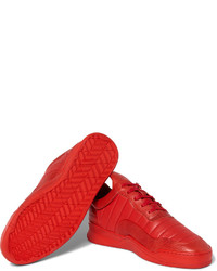 rote niedrige Sneakers von Filling Pieces