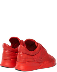 rote niedrige Sneakers von Filling Pieces