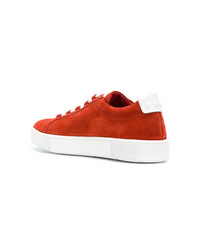 rote niedrige Sneakers von Tod's