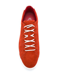 rote niedrige Sneakers von Tod's