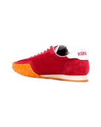 rote niedrige Sneakers von Kenzo