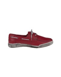 rote niedrige Sneakers von Natural Feet